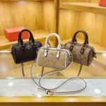 Vintage Luxury Crossbody Diaper Bag: Elegant Women's Handbag With Designer Letter - Image 3