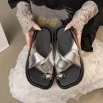 Women's Platform Thick-Soled Slippers for Outdoor Wear, 2026 Summer New Style - Image 2