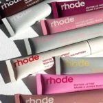 Rhod Lip Balm Moisturizing Mirror Long Lasting Lip Gloss Ribbon Espresso Raspberry - Image 2