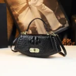 Women's saddle bag 2026, high-end leather small bag, new fashionable style - Image 4