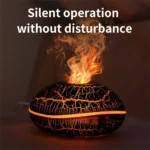 7-Color Simulation Flame Fragrance Humidifier 2-in-1 Home Appliance - Image 5