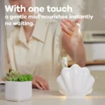 Essential Oil Diffuser 26OML, Shell Aroma Diffuser with Remote Control