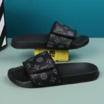 Man Summer Slippers Leather Sandals Comfortable Man Sandal House Sandals - Image 4