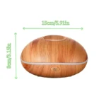 7-Color Simulation Flame Fragrance Humidifier 2-in-1 Home Appliance - Image 6