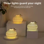 Humidifier Scented Creative Onion Shape Can Do Night Light Quiet Sleep Desktop - Image 6