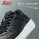 Xtep Skateboarding Shoes For Men Trendy Street Style Fashion Low Top Thick Sole - Image 5