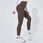 High Waist Yoga Warm Leggins Sports Tights Thermal Woman Running Pants Se - Image 4