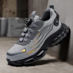 New Mens Safety Shoes Rotated Buckle Man Sneakers Puncture Proof Indestructible Work - Image 5