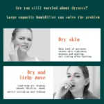 2000ML USB Air Humidifier Double Spray Port Essential Oil Aromatherapy Humificador - Image 4