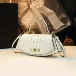 Women's saddle bag 2026, high-end leather small bag, new fashionable style - Image 6