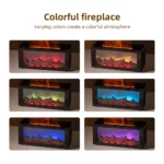 300ml Flame Effect Humidifier & Aroma Diffuser, with Remote & Time - Image 5