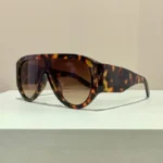 New Classic Thick Frame Oversized Sunglasses Women Men Fashion Luxury Big Frame - Image 2