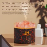 Crystal Salt Stone Aromatherapy Machine Colorful Atmosphere Lamp Atomization - Image 4