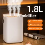 1 Set of Air Humidifier 3 Nozzles 1.8L Aromatherapy Essential Oil Diffuser Aromatherapy