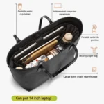 Bag Organizer Insert For Coach City33 Durable Waterproof Tote Bag Nylon Computer - Image 5