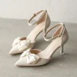 Medium Heel Heels Women's Shoes Trend Pointed Toe Butterfly Stilettos Elegant