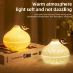 Humidifier Scented Creative Onion Shape Can Do Night Light Quiet Sleep Desktop - Image 3