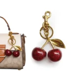 Cherry Keychain Bag Pendant Shoulder Strap Extension Bag Strap Extension