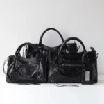 New Handbags European 2026 Tendency Fashion Motorcycle Women Bag Textured Niche