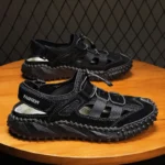 Summer Men Sandals Genuine Leather Mens Casual Shoes Outdoor Men Leather - Image 5