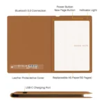 Huion-Note X10 Smart Notebook Bluetooth 5.0 Wireless DrawingTablet A5 Notepad Electronic - Image 6