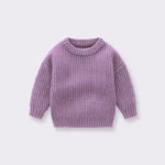 0-6T Newborn Baby Sweater Kid Boy Girl Winter Clothes Warm Thick Knit Pullover - Image 6