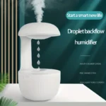 600ml Anti-Gravity Water Droplet Humidifier USB Quiet Cool Mist LED Night - Image 3