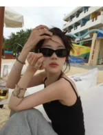 2026 New Fashion Oval Sunglasses Women Men Trendy Cool Sun Glasses Ladies - Image 5