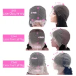 42 44 Inch 13x4 13x6 HD Transparent Body Wave Lace Frontal Wigs For Women - Image 4