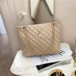 6 Colors Fashion Black Shoulder Bags for Women Large Shopper Bag Solid - Image 2
