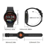 New 2026 Model, Fashionable Round Smartwatch, Full-Touch HD Screen, Wireless Calling - Image 6