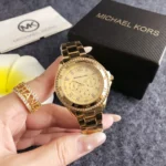 Michael Kors 2026 Women's Fashion High-End Quartz Handbag, Skillfully Inlaid - Image 3