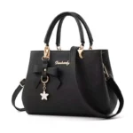 New Korean version trendy autumn and winter bow women's bag portable shoulder - Image 5
