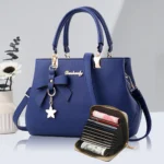 New Korean version trendy autumn and winter bow women's bag portable shoulder - Image 3