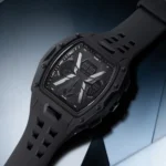 TOMI Sports Men Mecha Dual Display Watch, Analog Digital Dual Dial, Backlight - Image 3