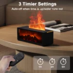 Air Aroma Humidifier Essential Oils Humidifier Flame Fragrance Diffuser Home - Image 4