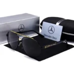 Men Driving Outing Sunglasses Metal Frame Glasses UV Protection Eyewear for Mercedes