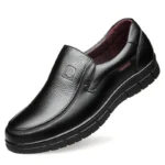 Summer New Men Leather Shoes soft soled Casual Flat Shoes Outdoor Walking - Image 5