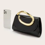 Women's Evening Bag, Fashionable Handle, Lightweight Women's Clutch, Makeup Bag, Wallet - Image 3