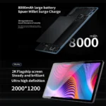 BDF P60 New 10.1 Inch Tablets Android 13 Ten Core 8GB RAM 256GB ROM Dual 4G - Image 4