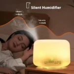 500ML Air Humidifier Essential Oil Diffuser Aroma Diffuser With Colorful Night - Image 3