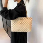 New Presbyopia Handbag Texture Soft Leather Large Capacity Tote Women - Image 3