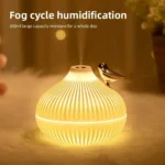 Humidifier Scented Creative Onion Shape Can Do Night Light Quiet Sleep Desktop - Image 2