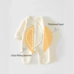 AYNIGIELL Autumn 0-6Months Baby Rompers Newborn Girls/Boys 100%Cotton - Image 5