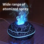 7-Color Simulation Flame Fragrance Humidifier 2-in-1 Home Appliance - Image 3