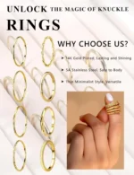 Bobisty 8Pcs 1MM 2MM Stainless Steel Rings for Women Men Minimalist - Image 6