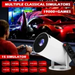 G300 MAX Retro Video Game Console Game Projector Wireless Controller Plug - Image 4