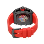 Luxury Watch Men Wrist Watches Tonneau Multifunction Graffiti Dial Auto Date Waterproof - Image 4