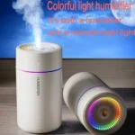 Rainbow Aroma Mini Humidifier - Portable, Spray Type, Suitable as a Gift, Home Office - Image 3