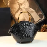 Leather Crocodile Pattern Women's Bag Fashion Shoulder Shell Bag 2025 New - Image 2